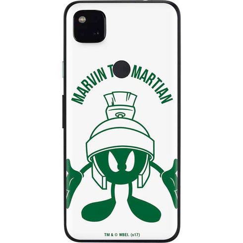 Looney Tunes Marvin the Martian Big Head Google Pixel 4a Skin